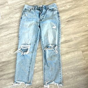 Pistola distressed denim